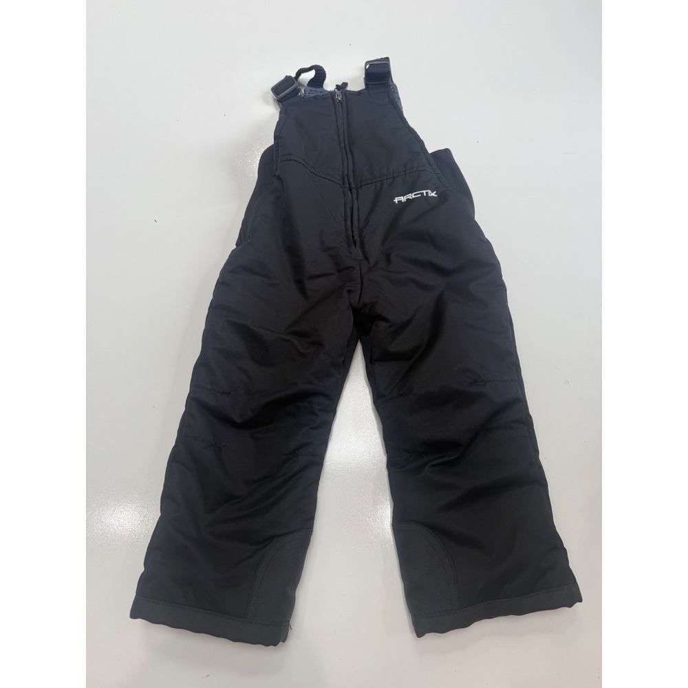 Arctix Toddler Snow Bibs Black Insulated Winter Overalls Size 3T/3 Toddler